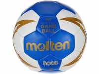 Molten Kinder H00X300-BW Mini-Handball, Blau/Weiß/Gold, One Size
