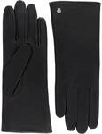 Roeckl Damen Handschuhe Classic, Einfarbig, Schwarz (000), 6.5 (Herstellergr&ouml;&szlig;e: