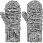 Barts Damen Jasmin Mitts F&auml;ustlinge, Grau (HEATHER GREY 0002), One size