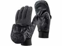 Black Diamond Erwachsene Wind Hood Gloves Warme Und Wetterfeste Softshell-Handschuhe,