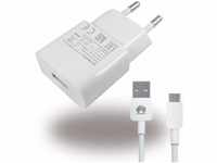 Huawei - HW-050100E01 - Charger/Adapter + Micro USB Cable - 1000mA - White
