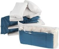 WENKO Aufbewahrungsbeutel Vakuum Jumbo Cube XXL, Vakuumier-Beutel f&uuml;r Kleidung,