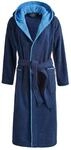 Egeria Cairo dark blue Bademantel Schalkragen Gr&ouml;&szlig;e S f&uuml;r Damen und Herren