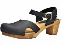 Sanita Matrix Sandale | Original handgemacht | Flexible Leder-Holzsandale für...