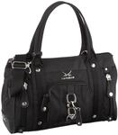 Sansibar Sansibar B-339 TY 01 Damen Henkeltaschen 40x24x15 cm (B x H x T), Schwarz