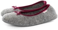 Giesswein Hausschuh Hohenau - Geschlossene Filz Pantoffeln im Ballerina Design, Warme