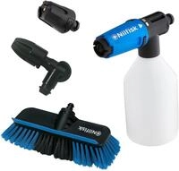 Nilfisk Car Cleaning Kit 4 Set - Super Foam Schaumspr&uuml;her + B&uuml;rste + Autod&uuml;se +