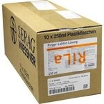 RINGER LAKTAT L&ouml;sung Plastik 10X250 ml