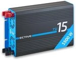 ECTIVE Wechselrichter 12V auf 230V TSI 15-1500W Reine Sinuswelle 