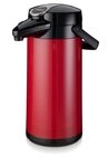 Bonamat Pumpkanne Furento - ROT METALLIC - Edestahlinnenzylinder
