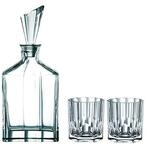 Nachtmann 3-teiliges Whisky-Set, Dekanter+ 2x Whisky-Becher, 750 ml/324 ml, Aspen,