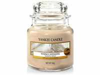 Yankee Candle Duftkerze im Glas (klein) | Warm Cashmere | Brenndauer bis zu 30