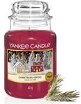 Yankee Candle Duftkerze im Glas (gro&szlig;) | Christmas Magic | Kerze mit langer