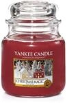 Yankee Candle Duftkerze im Glas (Mittelgro&szlig;) | Christmas Magic | Brenndauer bis zu
