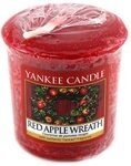 Yankee Candle Samplers Votivkerzen, Wax, Rot Apple Wreath, 4.6 x 4.8 x 1 cm