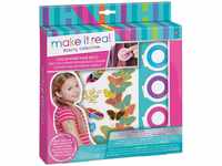 Make It Real 02302 Kreativ-Set Haarschmuck für Kinder, mit Haarkreide und