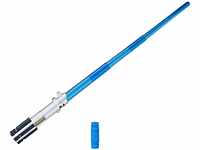 Star Wars Hasbro C1570ES1 E8 RP Foxtrot 1 Lightsaber blau
