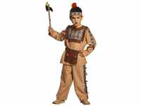 Rubie's Apache Kostüm Kinder braun Größe 104-152