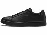 PUMA Unisex Kids' Fashion Shoes SMASH V2 L JR Trainers & Sneakers, PUMA BLACK-PUMA