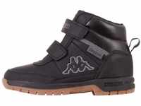 Kappa BRIGHT Unisex-Kinder Hohe Sneakers, Schwarz (Black 1111), 30 EU