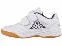 Kappa Unisex Kinder Kickoff K 260509K Sneaker,1011 white/black, 28 EU