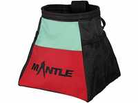 MANTLE climbing equipment Boulderbag Atletico Mint/rot zum Bouldern Klettern Turnen