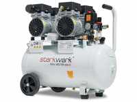 Starkwerk SW 457/8 Flüster Kompressor Silent Kompressor 1,5kW !69 dB! 8Bar...