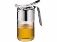 WMF Barista Sirup-/ Honigspender 240ml, Glas, Cromargan Edelstahl poliert,