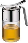 WMF Barista Sirup-/ Honigspender Glas 240ml, Cromargan Edelstahl poliert,