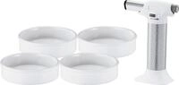 R&Ouml;SLE Cr&egrave;me Br&ucirc;l&eacute;e Set Tradition, 5-teilig, Flambierbrenner incl. vier