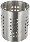 Zeller 27340 K&uuml;chenutensilienhalter, Edelstahl &oslash; 12 x 13 cm
