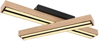 DORO Deckenlampe schwarz 416080WD7, B/H/T: 51,5 x 11 x 36,5 cm, Metall, Kunststoff