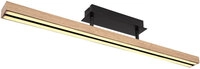 DORO Deckenlampe schwarz 416080WD6, B/H/T: 81,5 x 14 x 7,5 cm, Metall, Kunststoff