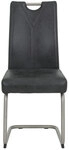 Stuhl Sophia 2er-Set Vintage-Optik anthrazit