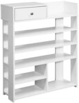 Schuhschrank 93 x 75 x 24 cm Wei&szlig; matt