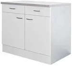 Unterschrank Wito Wei&szlig; ca. Breite100x H&ouml;he 85x Tiefe 60cm