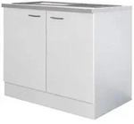 Sp&uuml;lenunterschrank Wito Wei&szlig; 100x85x57cm