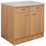 Unterschrank Nano Braun 100 x 85 x 60 cm