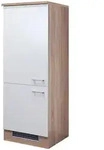 Demi-Ger&auml;teumbauschrank Samoa Wei&szlig;/Braun 60x161x60cm