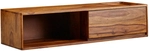 Lowboard Sheesham massiv 108 x 34 x 25 cm Braun