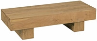 Couchtisch Marcalli 120x45 Massivholz Akazie