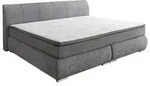 Boxspringbett Cody 240 x 200 cm grau
