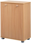 Schuhschrank 90 x 35 x 60 cm Buche Braun