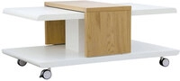 Couchtisch Arian Dekor Wildeiche/wei&szlig; 110x45x66 cm