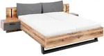 Bettanlage Dover Grau/Braun 180 x 200 cm