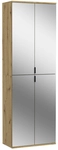 Spiegelschrank PROJEKT X Braun 61x193x34 cm
