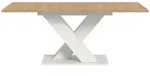 Esstisch Motion 150 x 90 x 76 cm X-Gestell Artisan Oak/Wei&szlig;