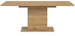 Esstisch Motion 150 x 90 x 76 cm S&auml;ulengestell melaminbeschichtet Artisan Oak