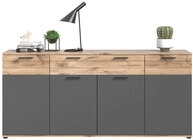 Sideboard Mason Grau/Braun 200x91x40 cm