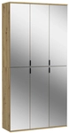 Garderobenkombination PROJEKT X 2-teilig Braun 91x193 cm